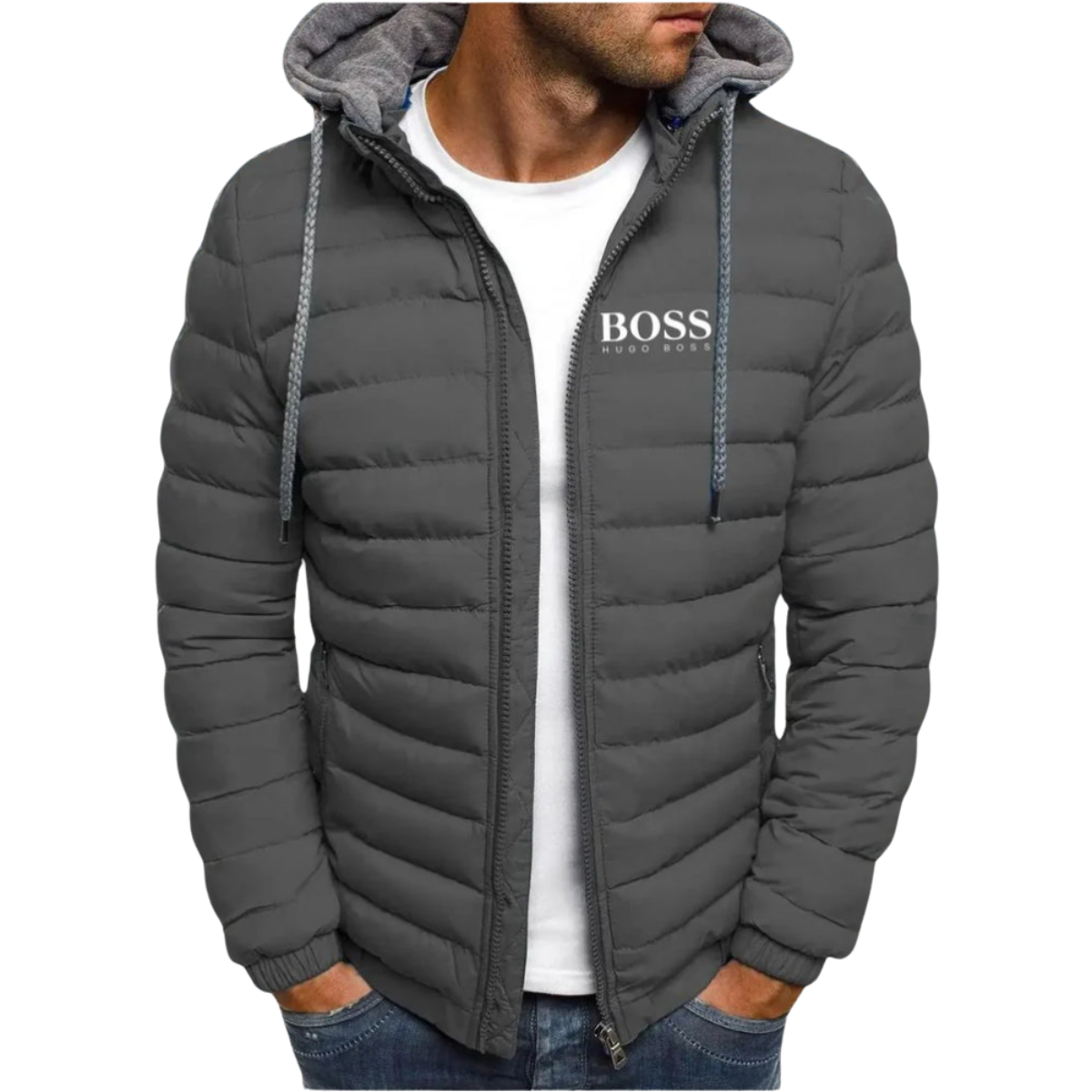 OUTLET™ - Casual Jacke mit Kapuze.