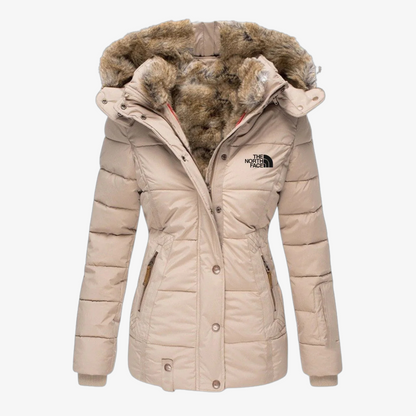 OUTLET™ Winterjacke mit Fellkapuze