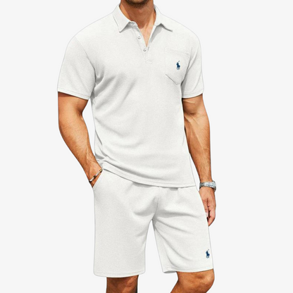 OUTLET™ Polo-Shorts-Set