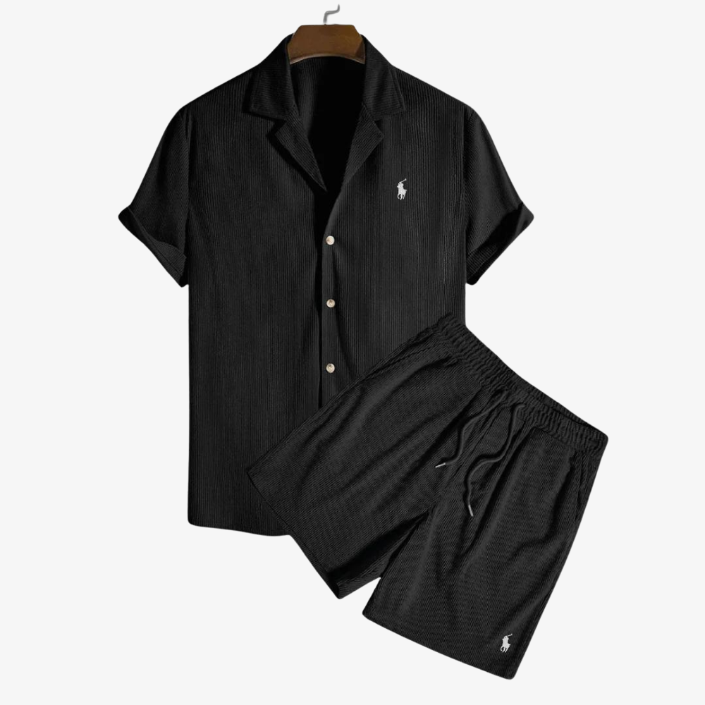 OUTLET™ Zweiteiliges Set aus Rippstoff