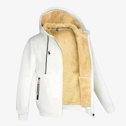 OUTLET™ Hoodie mit Fleecefutter & Reißverschluss