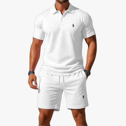 OUTLET™ Polo-Set – Hemd & kurze Hose