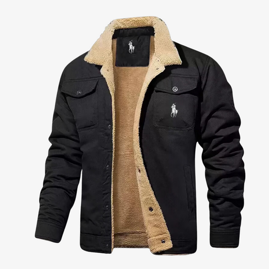 OUTLET™ Jeansjacke mit Fellfutter