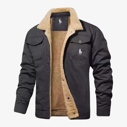 OUTLET™ Jeansjacke mit Fellfutter