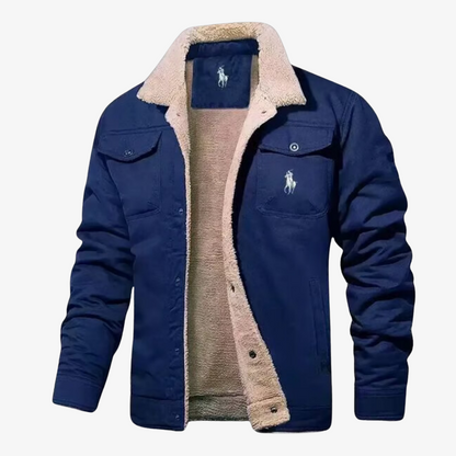 OUTLET™ Jeansjacke mit Fellfutter