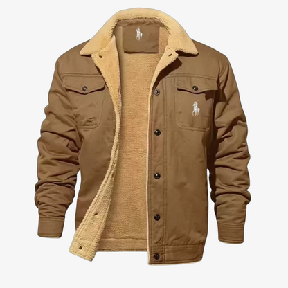 OUTLET™ Jeansjacke mit Fellfutter