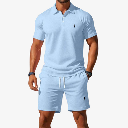 OUTLET™ Polo-Set – Hemd & kurze Hose