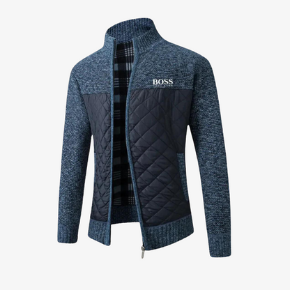 OUTLET™ Strickjacke mit Steppfront