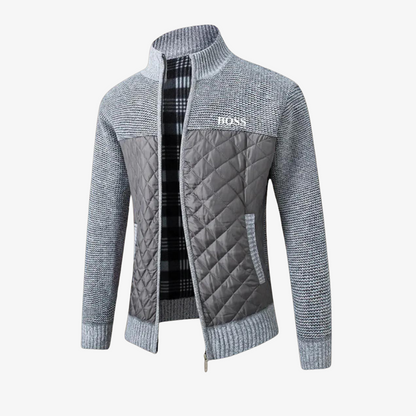 OUTLET™ Strickjacke mit Steppfront