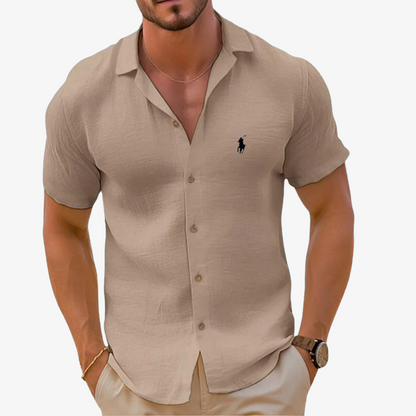 OUTLET™ Leinenhemd mit Knöpfen