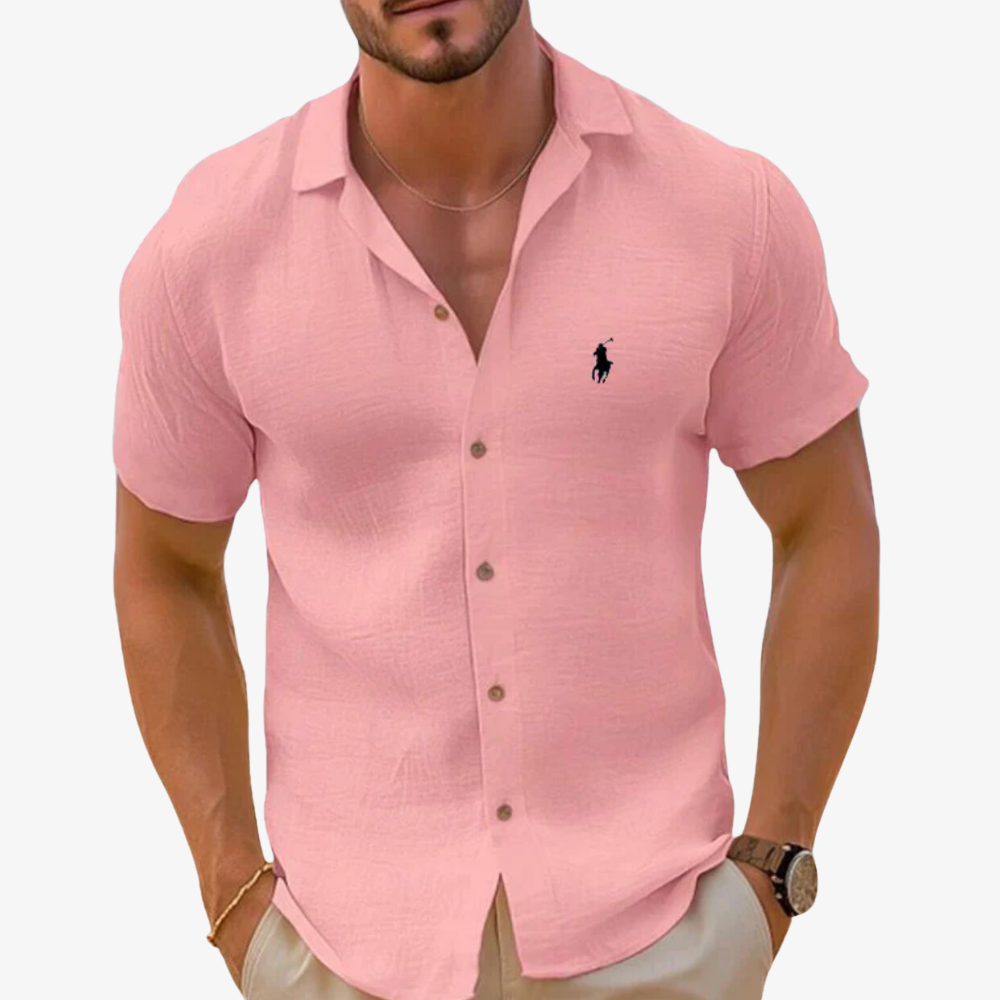 OUTLET™ Leinenhemd mit Knöpfen