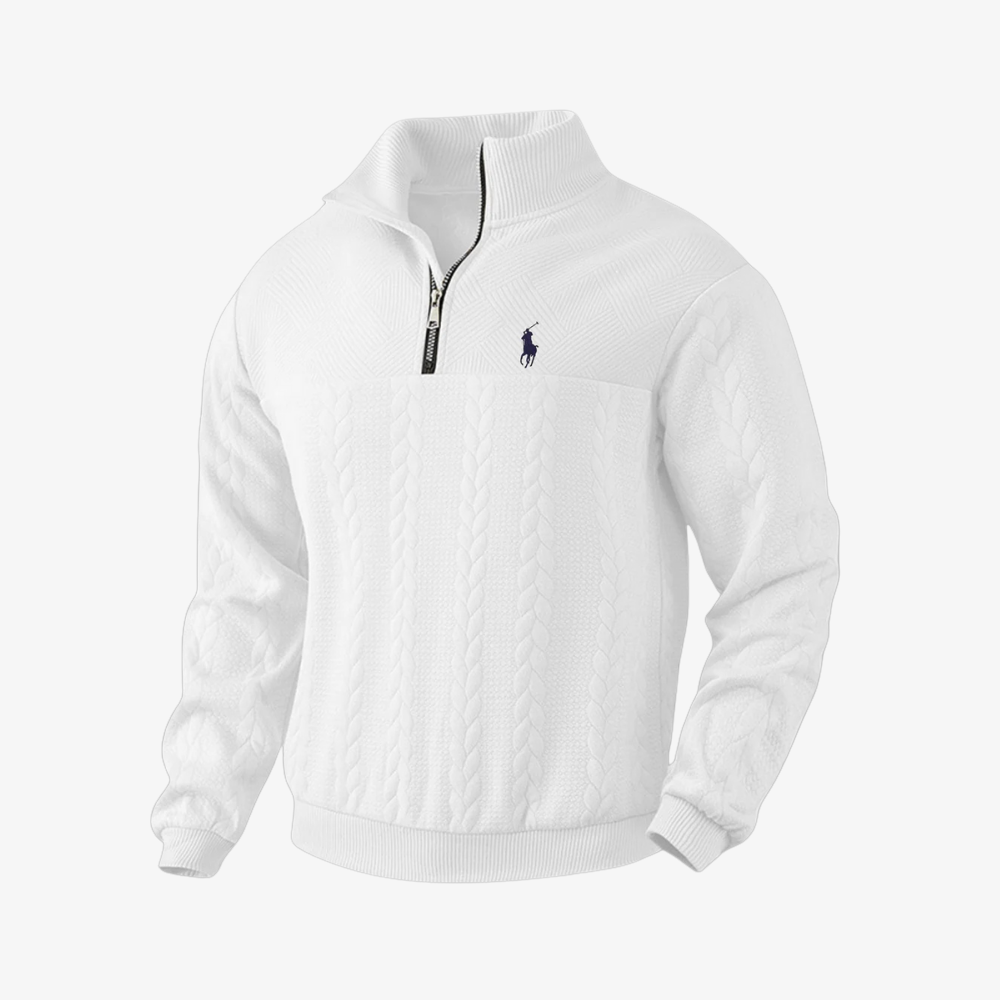 OUTLET™ Strickpullover mit Reißverschluss