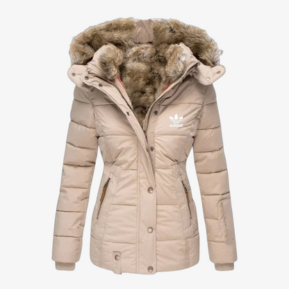 OUTLET™ Winterjacke mit Fellkapuze