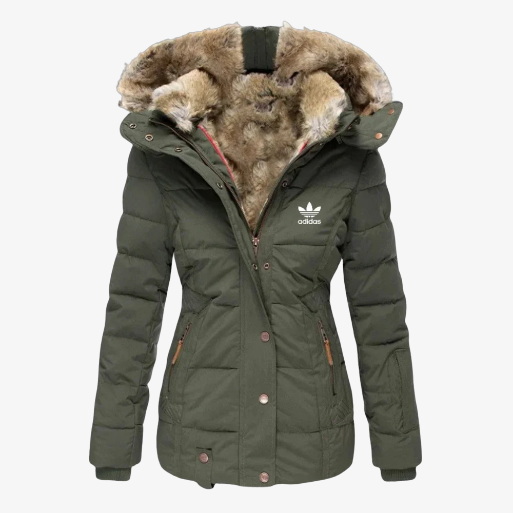 OUTLET™ Winterjacke mit Fellkapuze